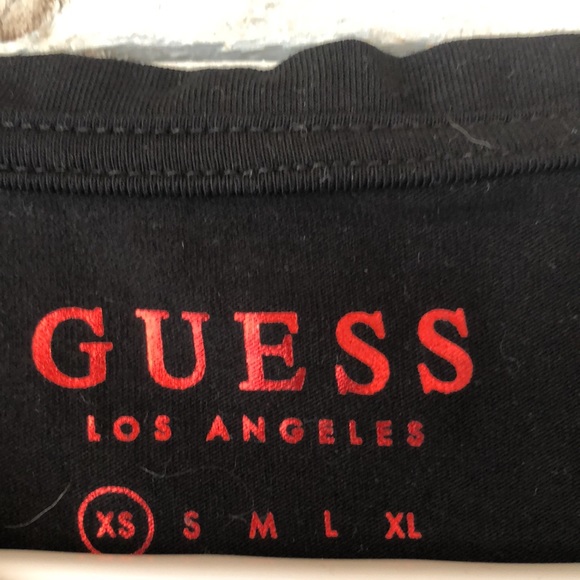 Guess sequins metallic face tshirt - Picture 5 of 5